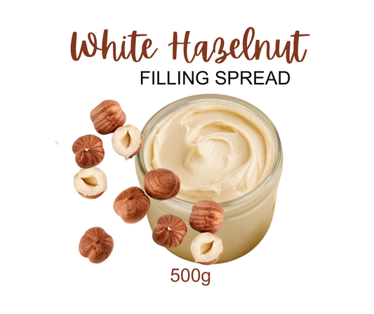 White Hazelnut Filling Spread 500g