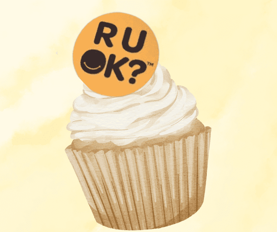 R U Ok Day Edible Waffer Cupcake Toppers – view 2