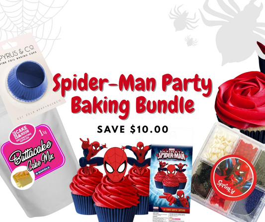 Spider-Man Party Baking Bundle || SAVE $10.00