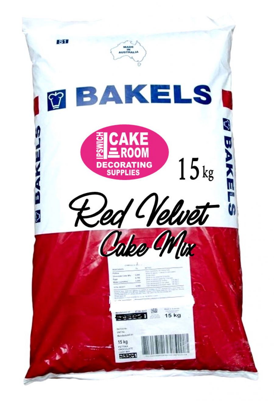 Cake Mix Bakels 15kg Red Velvet Cake Mix – Ipswich Cake Room