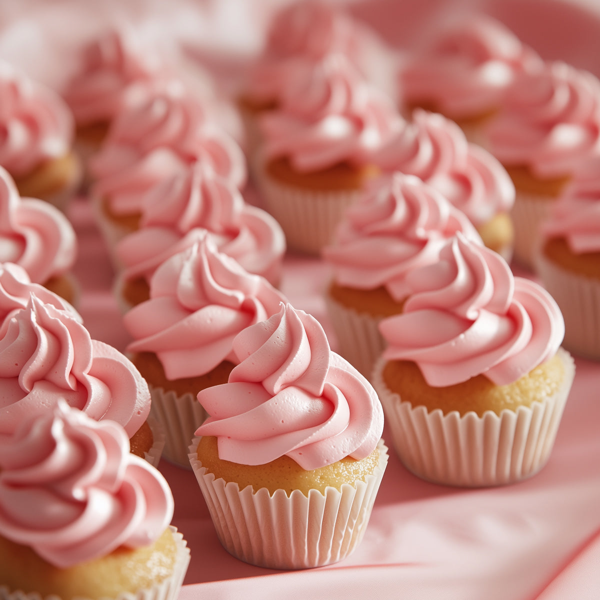 Mini WHITE Greaseproof Paper Baking Cups (50 pack) - 35mm Base