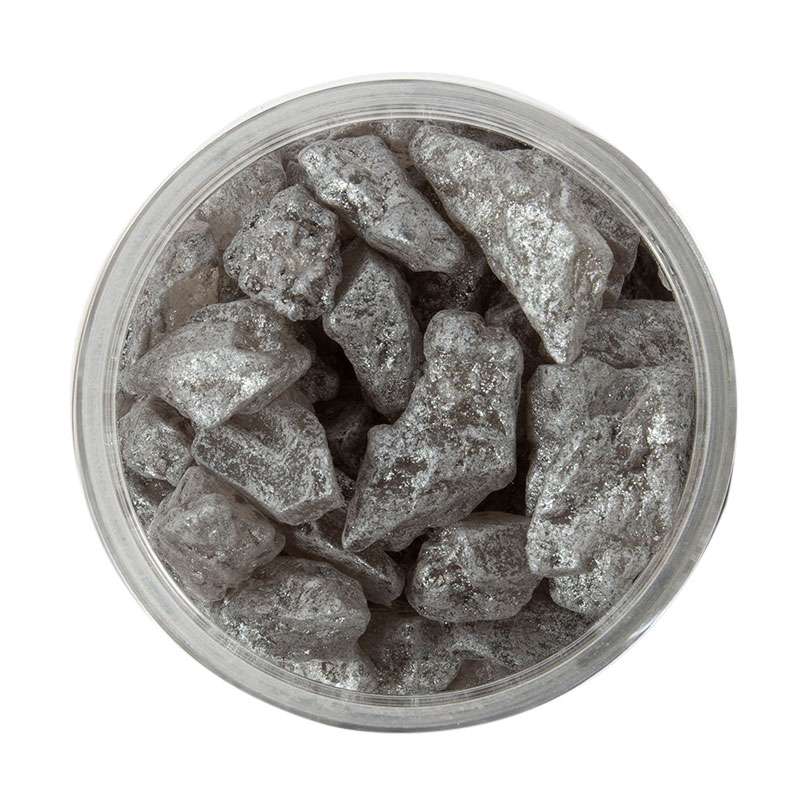 SILVER Large Rock Sugar Sprinkles (75g) - by Sprinks – view 3