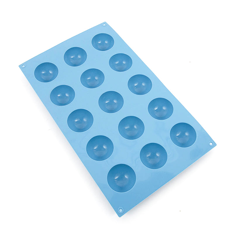 HALF SPHERE SILICONE MOULD 40mm SPRINKS