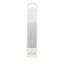 CAKE CANDLES OMBRE SILVER (PACK OF 12)