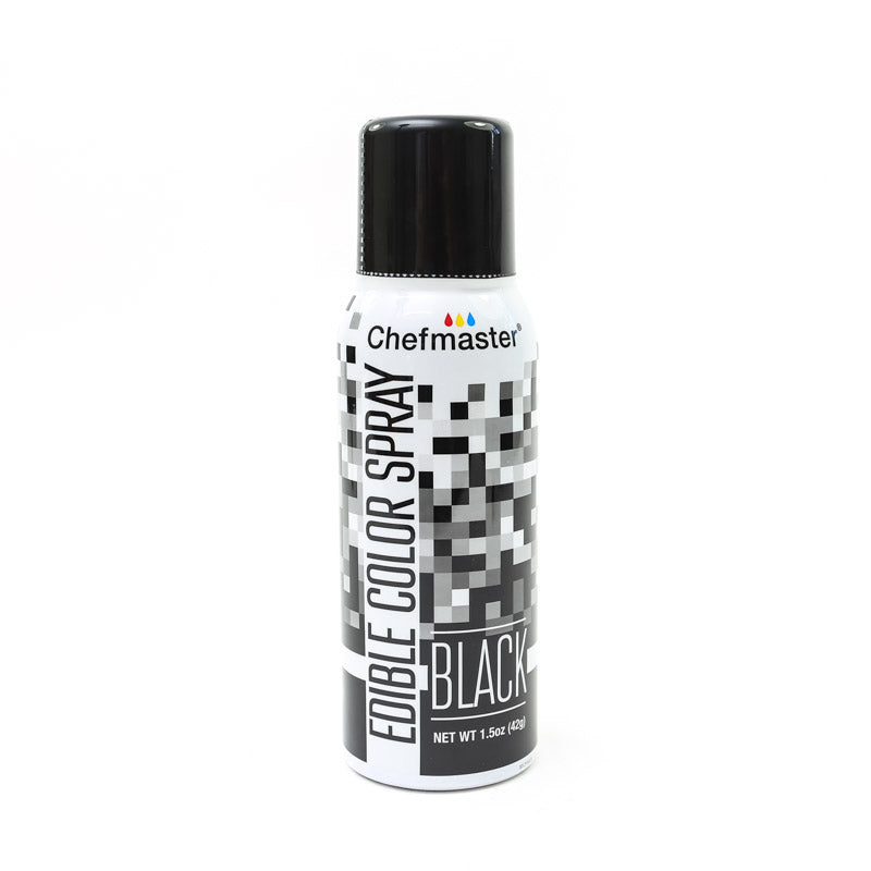 Food Colour Chefmaster Edible Spray Black 1.5oz (42g)