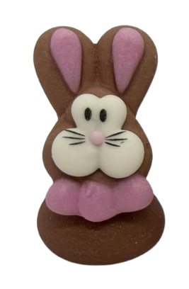 Edible 3D Easter Bunny | Single | Pink