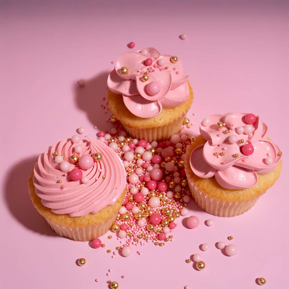 PINK VELVET Crunch Sprinkles 70g - by Sprinks