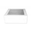 LOYAL 6" Low Square Cake Boxes with Top Window