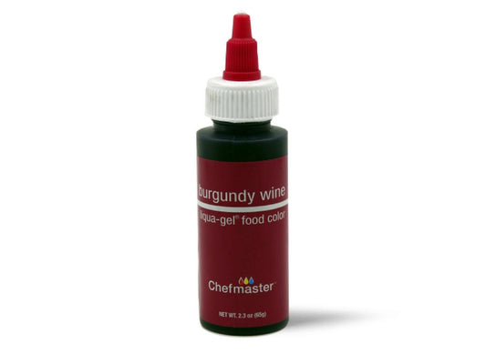 Food Colour Chefmaster Liqua-Gel Burgundy 2.3oz/65g