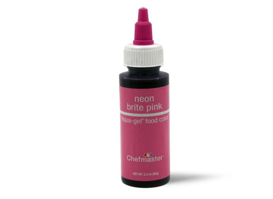 Food Colour Chefmaster Liqua-Gel Neon Brite Pink 2.3oz/65g