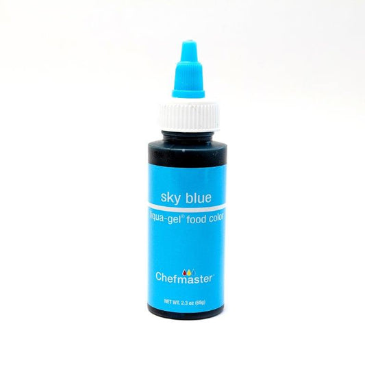 Food Colour Chefmaster Liqua-Gel Sky Blue 2.3oz/65g