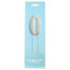 Cake Topper Bold Silver Number 0