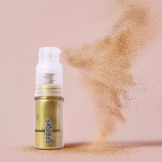 Pump Shimmer - GOLD SPRINKS