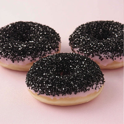 BLACK Sanding Sugar (75g) - by Sprinks