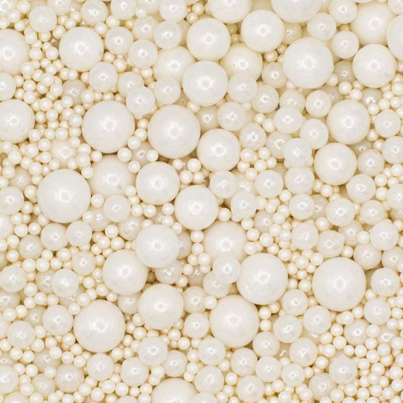 Sprinkles Pearl White Bubble Bubble 500g Sprinks – view 3