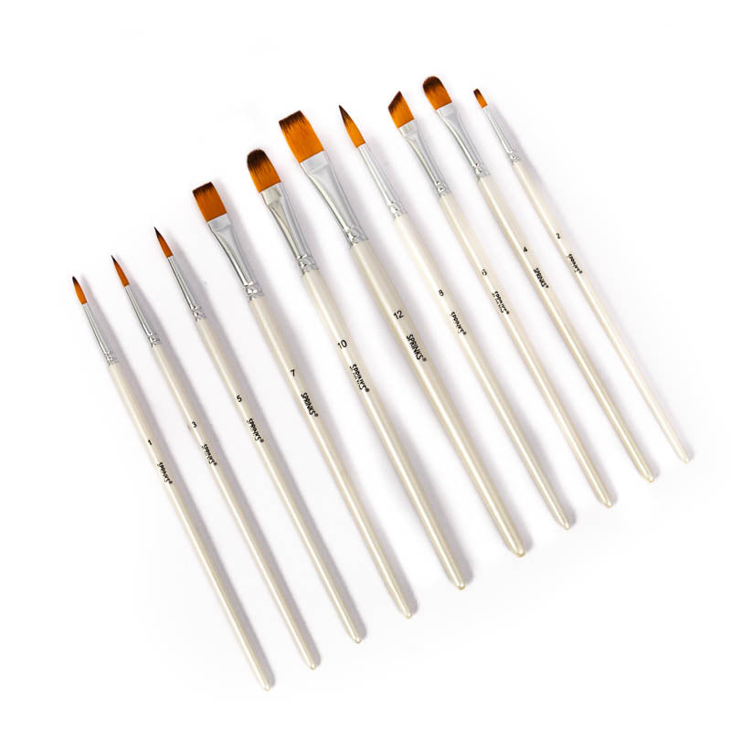 Brushes Sprinks Brushes Set of 10