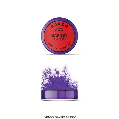 Food Colour Dust Barney Purple 10ml (Purple) Barco