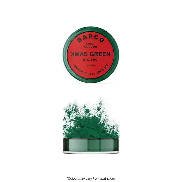 Barco Red Label Christmas Green Colour/Paint/Dust 10Ml