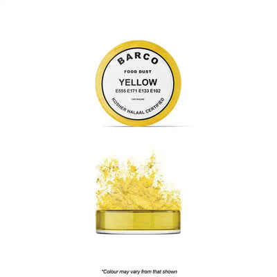 BARCO | WHITE LABEL | YELLOW | PAINT/DUST | 10ML