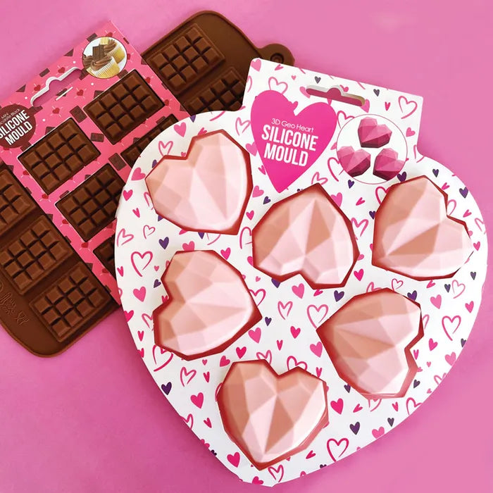 MINI CHOCOLATE BLOCK SILICONE MOULD CC