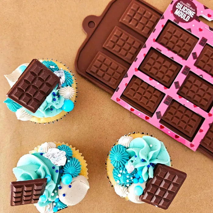MINI CHOCOLATE BLOCK SILICONE MOULD CC