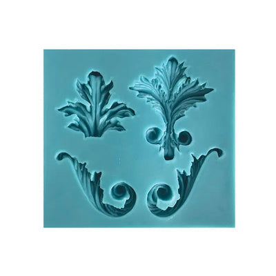 ASSORTED SCROLLS 1 SILICONE MOULD
