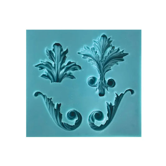 ASSORTED SCROLLS 1 SILICONE MOULD