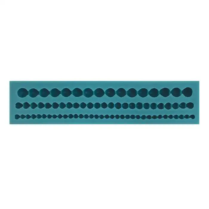 Beads - 3 Rows Silicone Mould