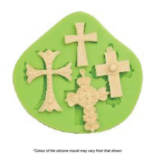 Mould Crosses Multiple Silicone Mould