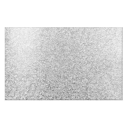 CAKE BOARD SILVER 28 X 16 INCH RECTANGLE MDF 6MM THICK