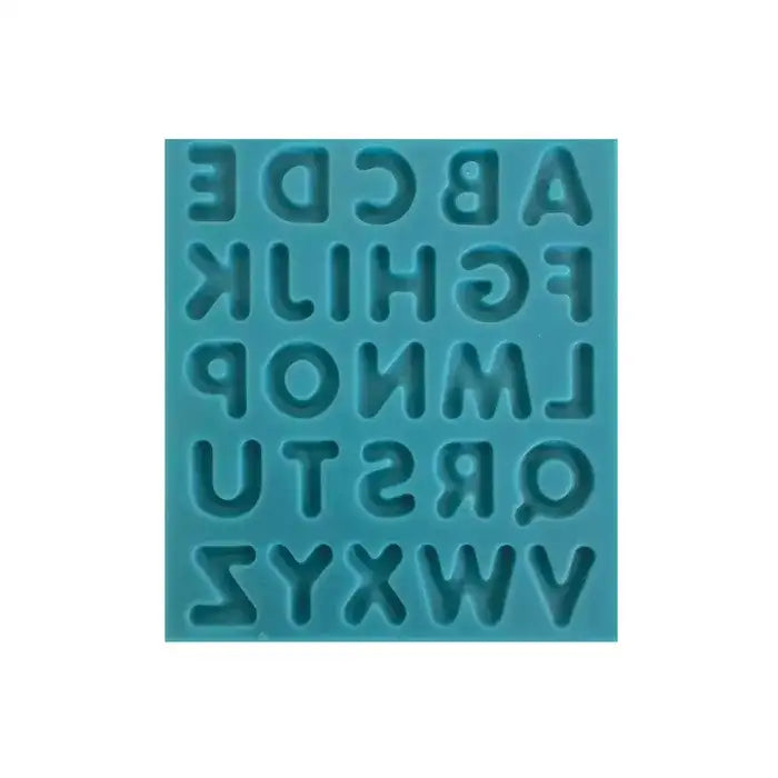 Bubble Alphabet Silicone Mould