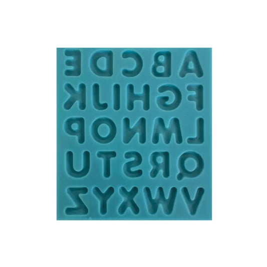 BUBBLE ALPHABET SILICONE MOULD