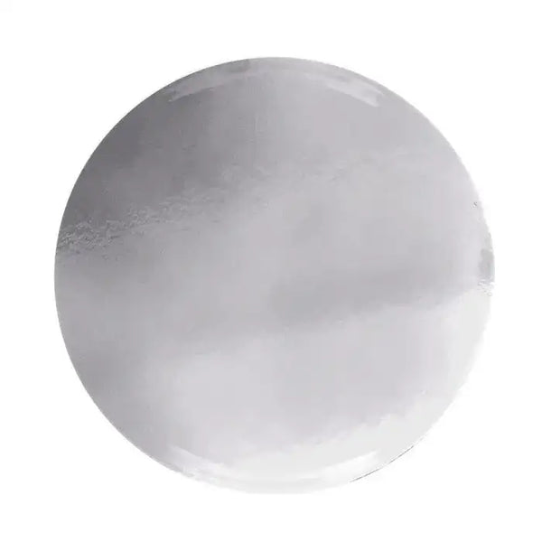 CAKE BOARD | SILVER | 14 INCH | ROUND | CARDBOARD | 2MM THICK (DISCONTINUED)