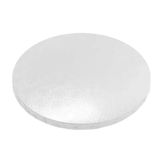 CAKE BOARD WHITE 14 INCH ROUND | MDF | 15MM THICK CC