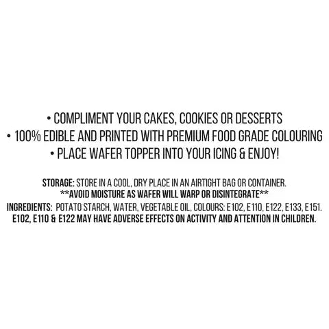 Mixed Butterfly Wafer Toppers Packet Of 16 (Cake Craft) – view 2