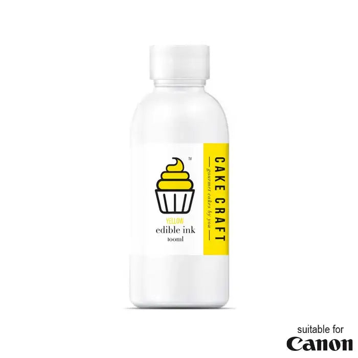 Canon Edible Ink Refill Bottle Yellow 100Ml