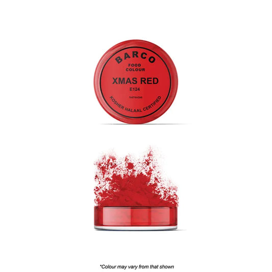 BARCO RED LABEL CHRISTMAS RED COLOUR/PAINT/DUST 10ML