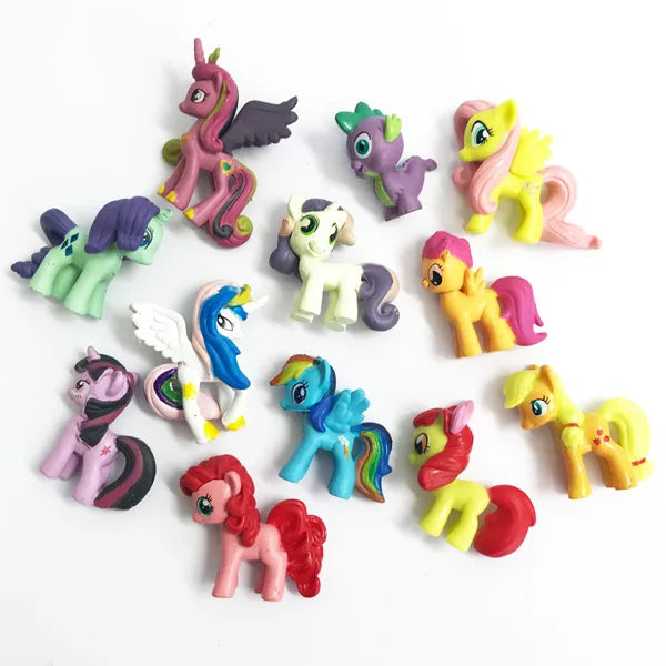 Cake Topper My Little Pony 12 Piece Set