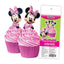 EDIBLE WAFER CUPCAKE TOPPERS - 16 PIECE PACK MIN
