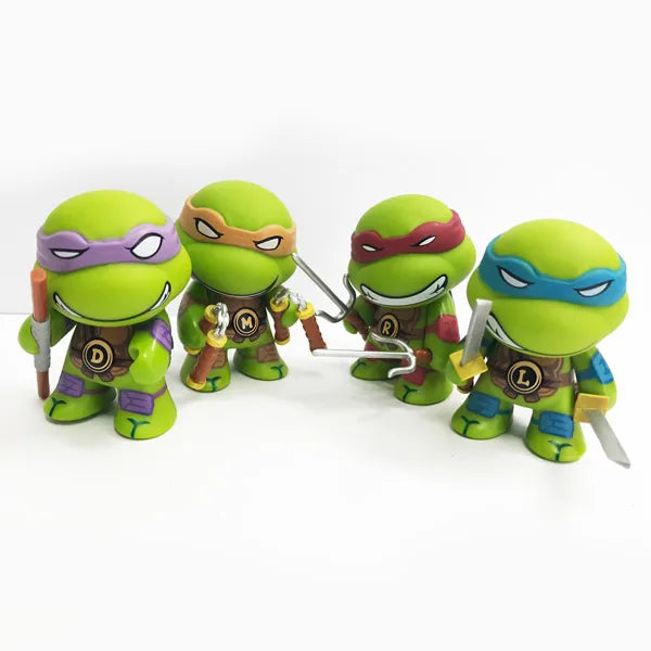 Cake Topper Teenage Mutant Ninja Turtles 4pcs