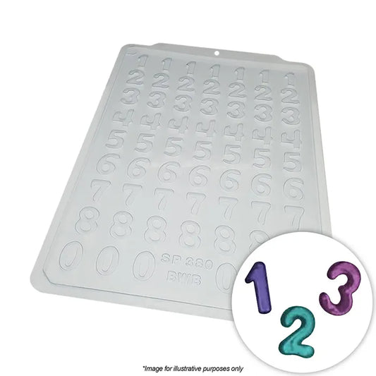 NUMBER MOULD 1 PIECE (3cm)