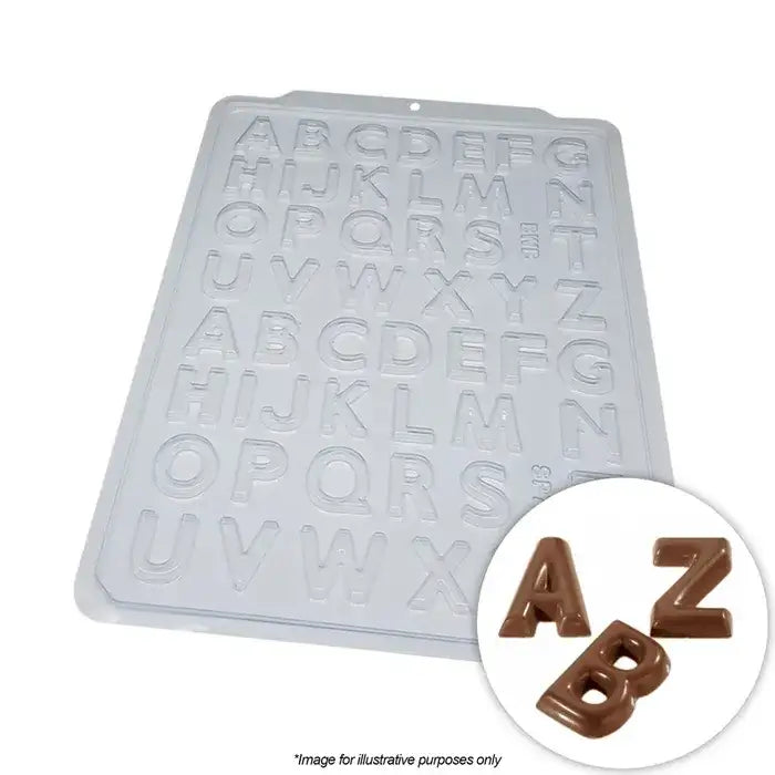 ALPHABET MOULD 1 PIECE (3cm)