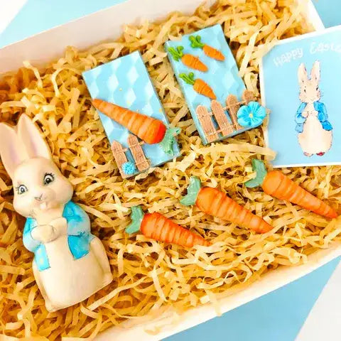 BUNNY RABBIT WITH CARROTS MOULD 1 PIECE BWB (Cake Craft) – view 3