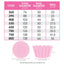 Baking Cups Mini 390 Black Foil 72 Pieces per pack