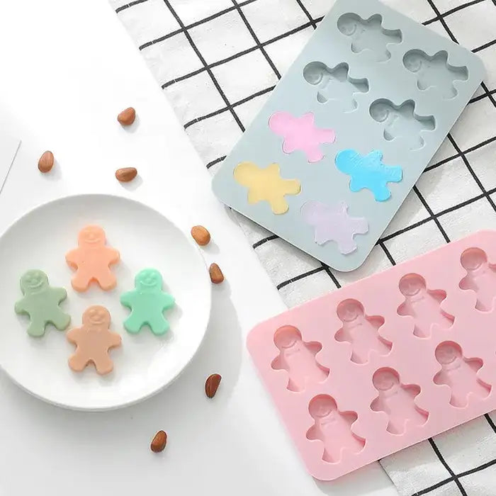Mould Gingerbread Man Silicone Mould – view 2