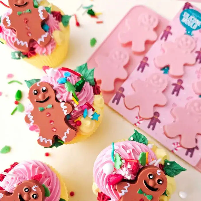 Mould Gingerbread Man Silicone Mould – view 3