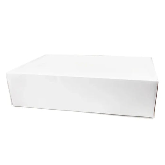 CAKE BOX & LID 19.5X14X4 INCH MILK CARTON