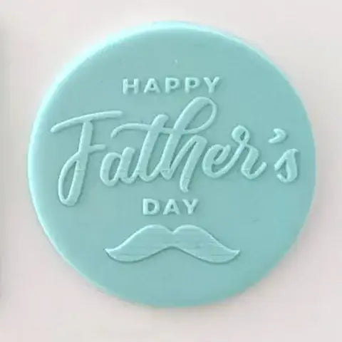Cookie Debosser Happy Fathers Day – view 2