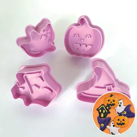 Plunger Cutter Halloween Set of 4