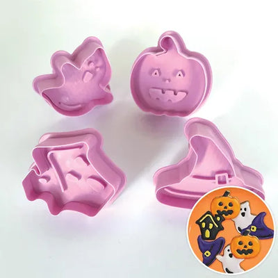 Plunger Cutter Halloween Set of 4